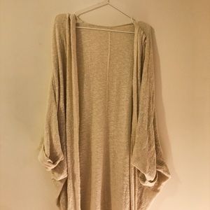 American Apparel Long Lightweight Cardigan